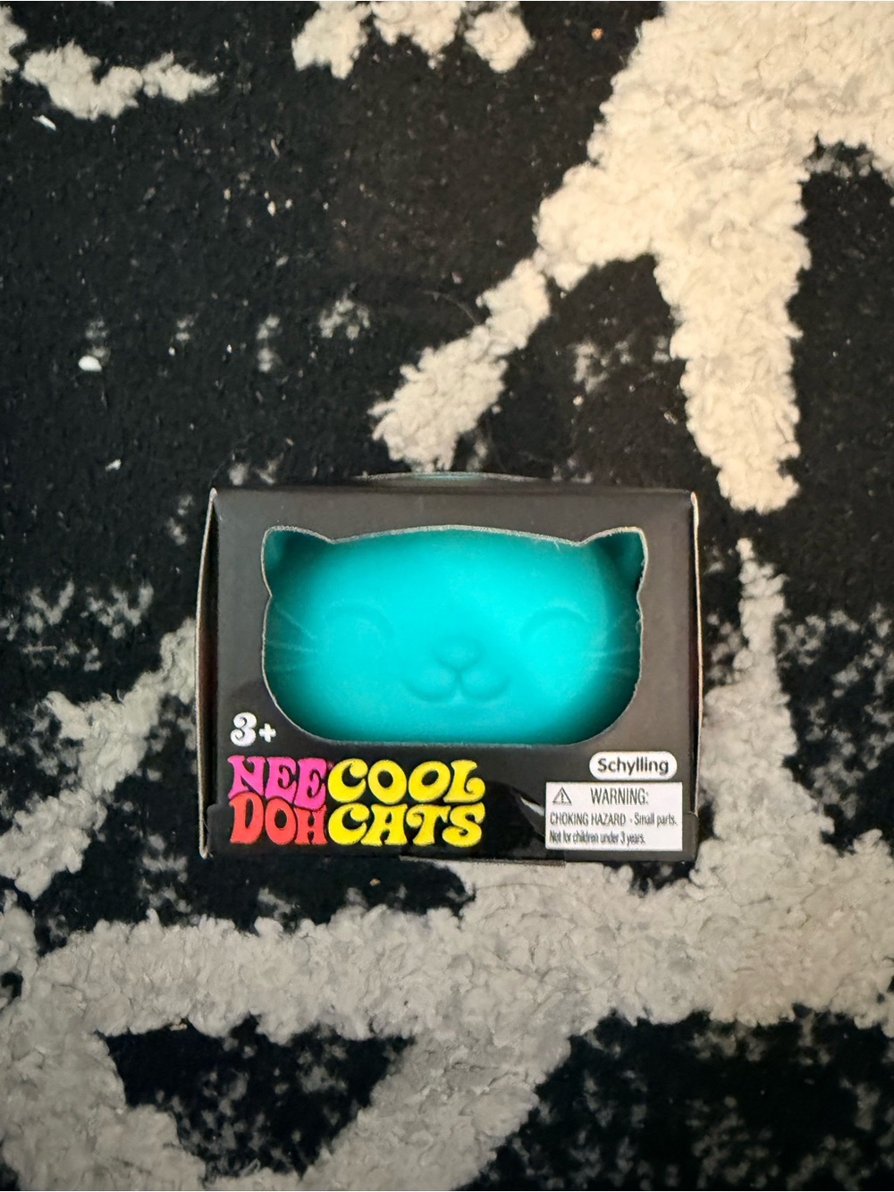 Cool Cats NeeDoh Cat Squeeze Toy - Teal